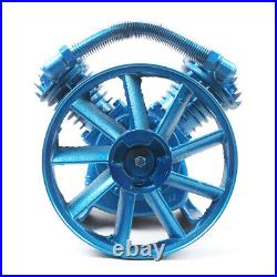 5.5 HP Twin Cylinder Piston Type Air Compressor Pump Motor Head Oil Lubricated