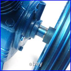 5.5hp 21cfm 175psi V Type Twin Cylinder Air Compressor Pump Head Double Stage