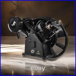 5 HP 175 PSI V-Style Two Stage Cast Iron Air Compressor Pump Tool 1180 RPM