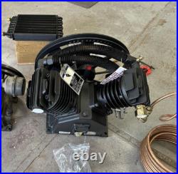 5 HP 175 PSI V-Style Two Stage Cast Iron Air Compressor Pump Tool 1180 RPM