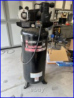 5 HP 175 PSI V-Style Two Stage Cast Iron Air Compressor Pump Tool 1180 RPM