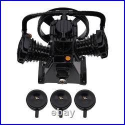 5-HP Single-Stage Inline-Twin Replacement Air Compressor Pump 3 3 Cylinder Head
