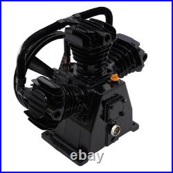 5-HP Single-Stage Inline-Twin Replacement Air Compressor Pump 3 3 Cylinder Head