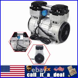 7CFM 1100W Oilless Vacuum Pump Industrial Oil-free Silent Diaphragm Vacuum Pump