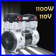 7CFM Oilless Vacuum Pump 1100W Industrial Air Compressor Oil Free Piston Pump