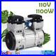7CFM Oilless Vacuum Pump Industrial Air Compressor Oil Free Piston Pump 1100W US