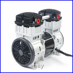 7CFM Silent Air Pump Compressor Head Small Air Mute Oilless Vacuum Pump 1100W