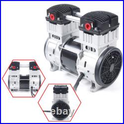 7CFM Silent Air Pump Compressor Head Small Air Mute Oilless Vacuum Pump 1100W