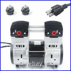 7CFM Silent Air Pump Compressor Head Small Air Mute Oilless Vacuum Pump 1100W