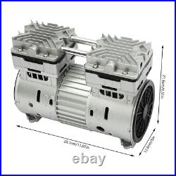 800W 110V Oil-free Silent Air Pump Air Compressor Head Small Air Pump Head Motor