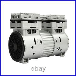 800W 110V Oil-free Silent Air Pump Air Compressor Head Small Air Pump Head Motor