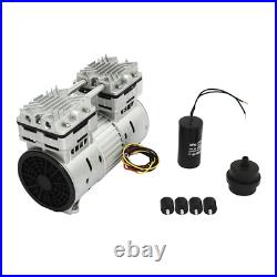 800W 110V Oil-free Silent Air Pump Air Compressor Head Small Air Pump Head Motor