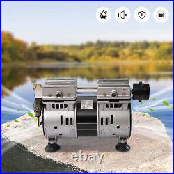 85L/min 3/4HP Air Compressor Oil-free Pump For Pond & Lake Aeration System 110V