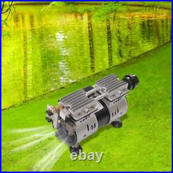 85L/min 3/4HP Air Compressor Oil-free Pump For Pond & Lake Aeration System 110V