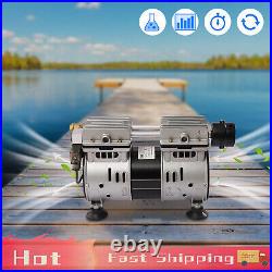 85L/min 3/4HP Air Compressor Oil-free Pump For Pond & Lake Aeration System 110V