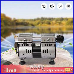 85L/min 3/4HP Air Compressor Oil-free Pump For Pond & Lake Aeration System 110V