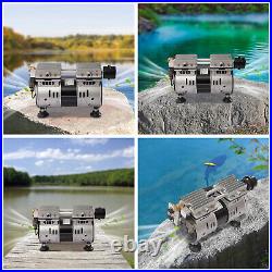 85L/min 3/4HP Air Compressor Oil-free Pump For Pond & Lake Aeration System 110V