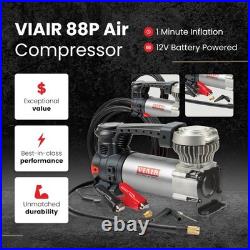 88P 00088 Portable Compressor Kit with Alligator Clamps, Tire Inflator, Tir