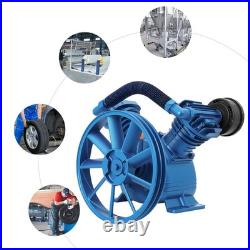 8-11CFM 5.5HP Air Compressor Pump Motor Head Double Stage V-Style 2-Cylinder
