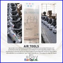 8 Gallon Ultra Quiet Air Compressor 110V/60Hz 1.5HP 8.8CFM, Oil-Free 70dB