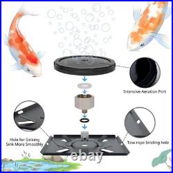 AC 110V Pond Aerator Lake Pond Aeration System with 3/4HP Pump 10Diffuser 3 Acres