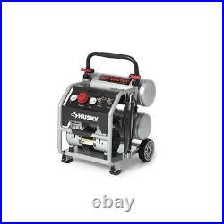 Air Compressor 4.5 Gal. Portable Electric-Powered Silent 175 PSI Oil-Free New