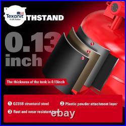 Air Compressor 6 Gallon 150 PSI Pancake Portable Oil-Free Tank with 10 PCS Acces