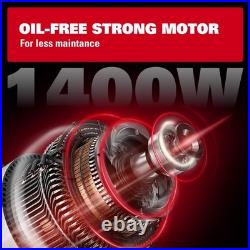 Air Compressor 6 Gallon 150 PSI Pancake Portable Oil-free Tank with 10 PCS Kit