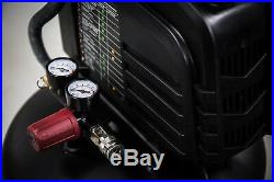 Air Compressor Durable Induction Motor Oil Free Vertical Pump Ten Gallon Tank
