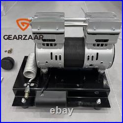 Air Compressor Motor 2HP 5.2CFM 90PSI Oil Free Max 145PSI Pressure 110V