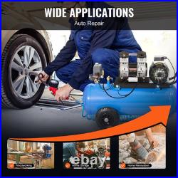 Air Compressor Motor, 2HP 5.2CFM @ 90PSI, Oil-Free Pump with Up to 145PSI Pressu