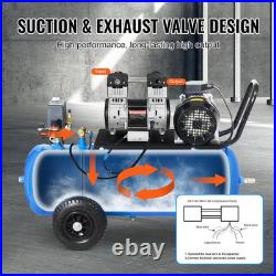 Air Compressor Motor, 2HP 5.2CFM @ 90PSI, Oil-Free Pump with Up to 145PSI Pressu