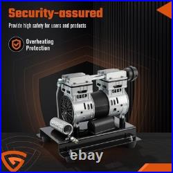 Air Compressor Motor 2HP Oil Free Pump Head 5.2CFM 90PSI 145PSI 110V 60Hz