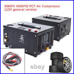 Air Compressor Pump 12V 4500Psi Air Rifle Pump Manual Stop withTransforme