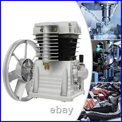 Air Compressor Pump 1.5KW Piston Twin Cylinder Air Compressor Head Pump 2HP