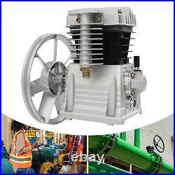 Air Compressor Pump 1.5KW Piston Twin Cylinder Air Compressor Head Pump 2HP