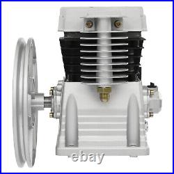 Air Compressor Pump 1.5KW Piston Twin Cylinder Air Compressor Head Pump 2HP