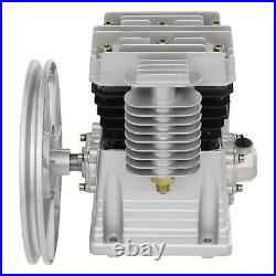 Air Compressor Pump 1.5KW Piston Twin Cylinder Air Compressor Head Pump 2HP
