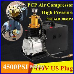 Air Compressor Pump 30MPa Electric High Pressure System Rifle 110V 4500PSI US