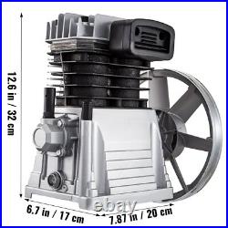 Air Compressor Pump, 3HP 11CFM, Industrial Compressor Head Pump Motor 1300RPM