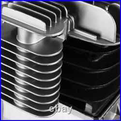 Air Compressor Pump 3HP 11.8CFM 115PSI Single Stage Twin Cylinder Aluminum