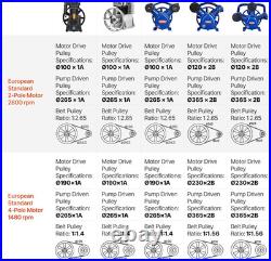 Air Compressor Pump, 3HP 11 CFM, Industrial Compressor Head Pump Motor, 1300RPM