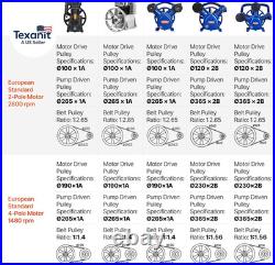 Air Compressor Pump Head, 10HP 17.5CFM @ 90PSI, 3-Cylinder Oil Lubricated Air Co