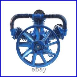 Air Compressor Pump Head 10HP 7.5KW 3 Cylinder 1 Single Stage Cast Iron 31.7SCFM
