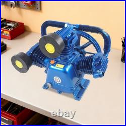 Air Compressor Pump Head 10HP 7.5KW 3 Cylinder 1 Single Stage Cast Iron 31.7SCFM