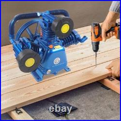 Air Compressor Pump Head 10HP 7.5KW 3 Cylinder 1 Single Stage Cast Iron 31.7SCFM