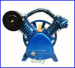 Air Compressor Pump Head V Type Duplex Pump Accessory 180psi 5.5hp 21CFM