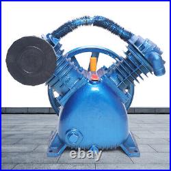 Air Compressor Pump Motor Double Heads 2 Stage 175Psi 5HP 4KW V Style 2 Cylinder