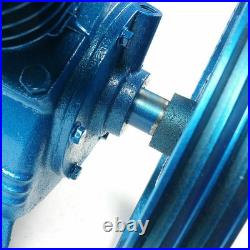 Air Compressor Pump Motor Head Double Stage V-Style 21CFM 5HP 175 PSI 2-Cylinder