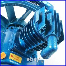 Air Compressor Pump Motor Head Double Stage V-Style 21CFM 5HP 175 PSI 2-Cylinder